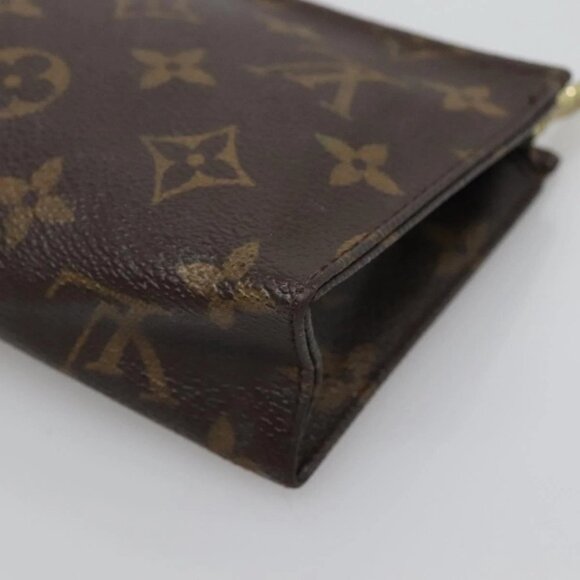 LOUIS VUITTON Monogram Posh Toilette 15 Pouch M47546 LV Auth 119712 - Picture 5 of 16